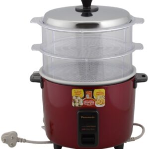 Panasonic SR-WA22H(SS) - 750 Watt Automatic  Cooker Warmer 5.4 Litre Food Steamer