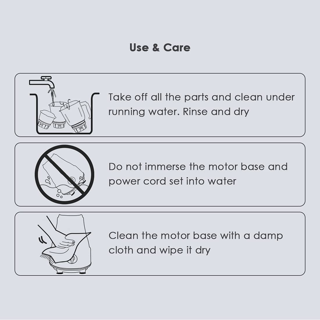 Wonderchef Ruby Mixer Grinder With 4 Jars And Anti-Rust Stainless Steel Blades, Ergonomic Handles, 750W, 5 Years Warranty, Red And Black - Image 5