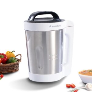 Wonderchef - 63152446 Automatic Soup Maker 800-Watt (White and Steel)
