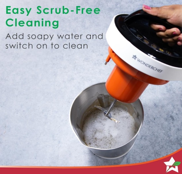 Wonderchef - 63152446 Automatic Soup Maker 800-Watt (White and Steel) - Image 2