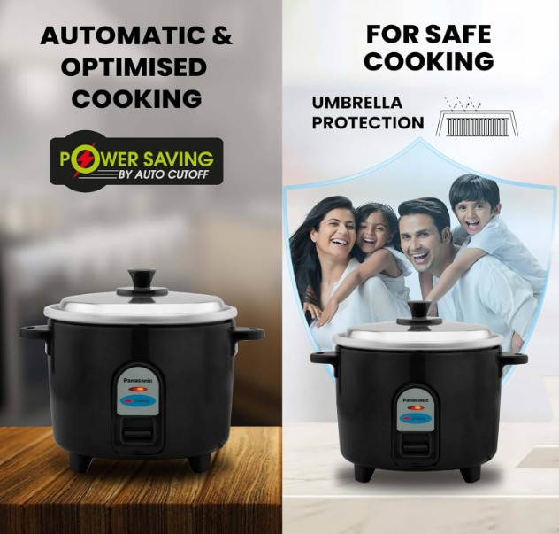 Panasonic SR-WA10(E) 450W Automatic Electric Rice Cooker 1 Litre - Image 3