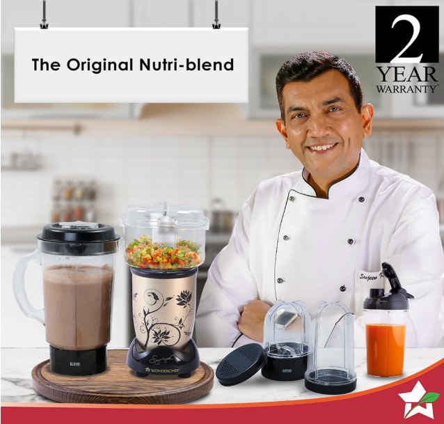 Wonderchef Nutri-blend Juicer, Mixer, Grinder & Chopper - Image 7
