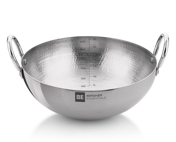 BERGNER BE Essentials 30 cm Hammered Kadai