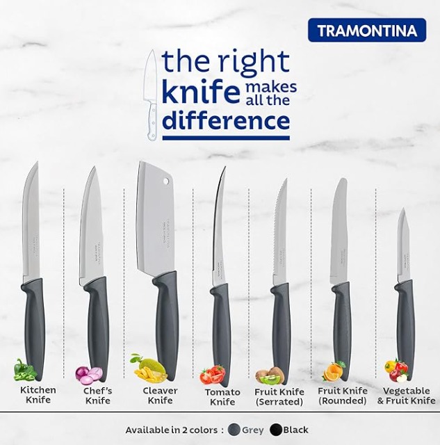 TRAMONTINA Plenus Stainless Steel Kitchen Knife - Image 4