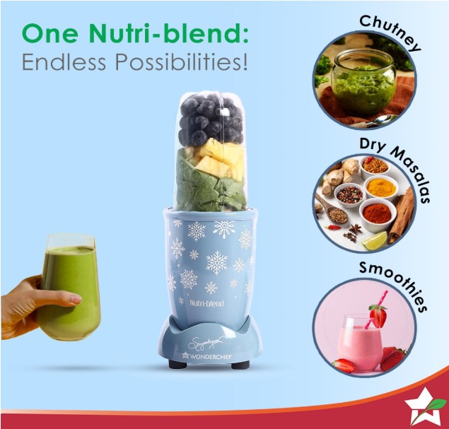 Wonderchef Nutri-blend Snowflakes - Image 7