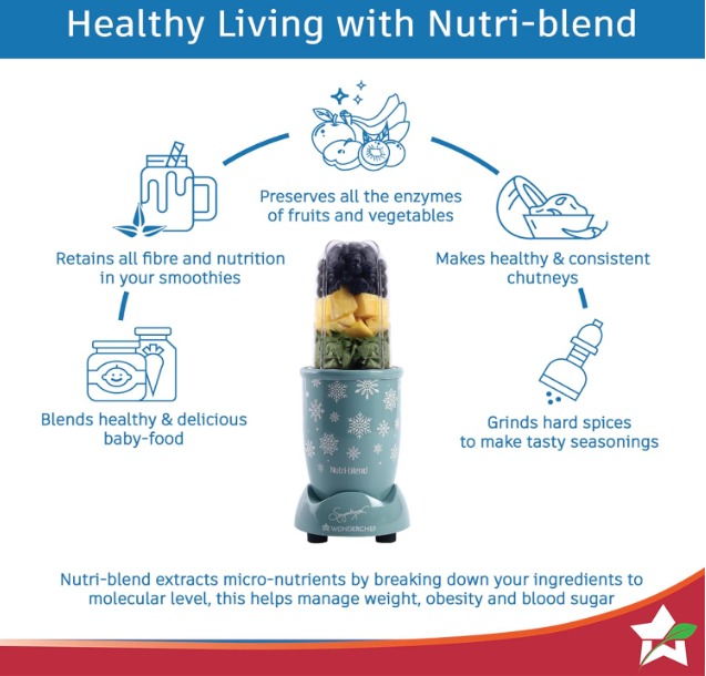 Wonderchef Nutri-blend Snowflakes - Image 5