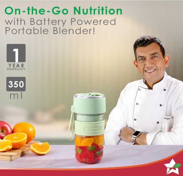 Wonderchef Nutri-cup Zip Portable Blender - Image 7