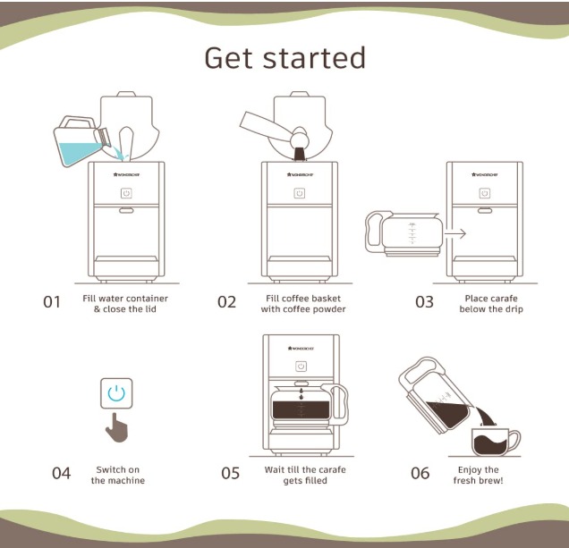 Wonderchef Regalia Pronto Coffee Maker Coffee Brewer Machine - Image 5