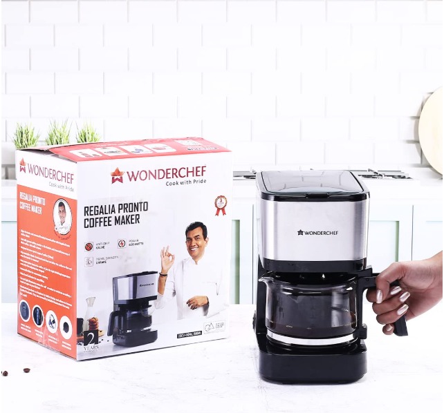 Wonderchef Regalia Pronto Coffee Maker Coffee Brewer Machine - Image 2
