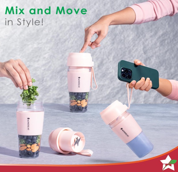 Wonderchef Plastic Nutri-Cup Portable Blender - Image 3