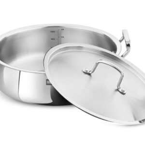 Bergner BE Essentials TriPly SS 24 cm Biryani Handi with Lid