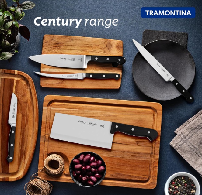TRAMONTINA Century Stainless Steel Cleaver Knife 7" - Image 2
