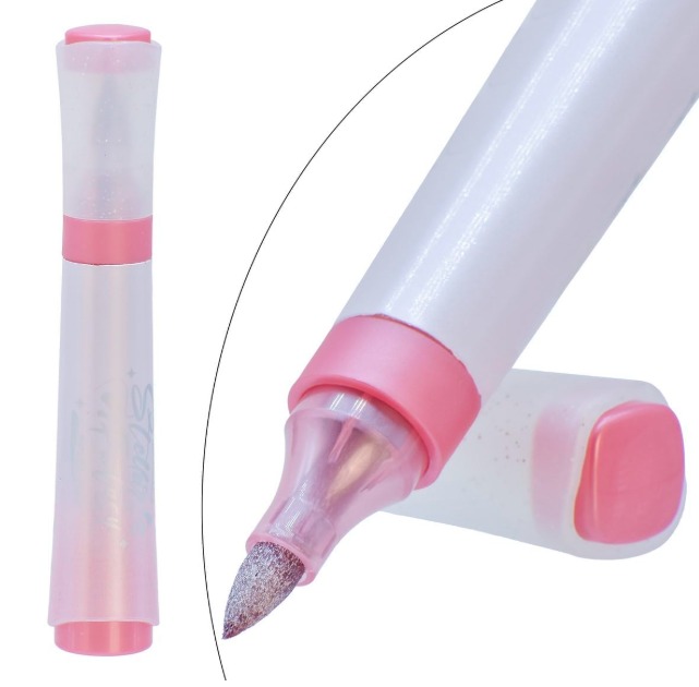 KRySt Metallic Acrylic Paint Markers, Set of 6, for DIY Crafts, Rock Art, Glass, Wood, Canvas - Image 3