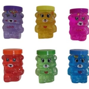 Kryst DIY Slime Kit, Pack of 6 Multicolor Fruit Scented Putty, 300g, Art Toys for Kids