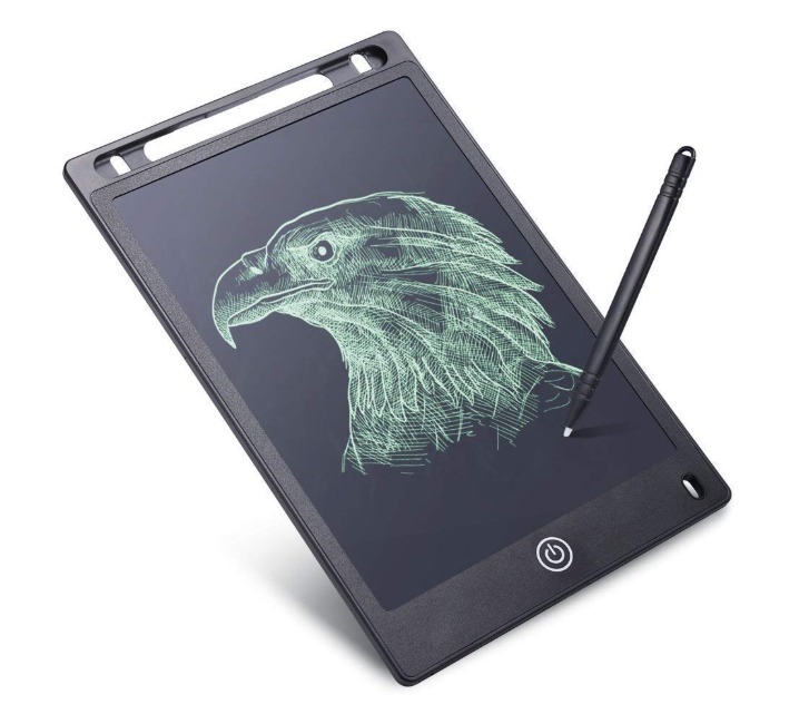 Kryst LCD Writing Tablet, 8.5-Inch Digital Drawing Slate for Kids, Black
