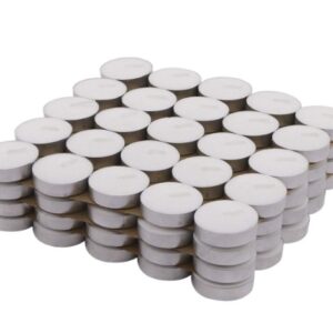 KRySt Wax Tealight Candles – Set of 100 pcs