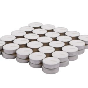 KRySt Wax Tealight Candles – Set of 50 pcs