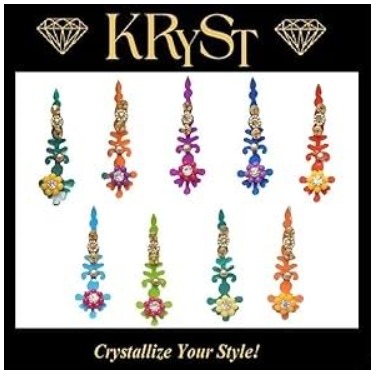 KRySt Bindi Packs - Simple & Elegant,Traditional Multicolor Bind