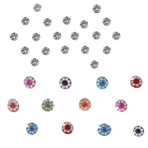 2 Bindi Packs Simple and Elegant Combo5