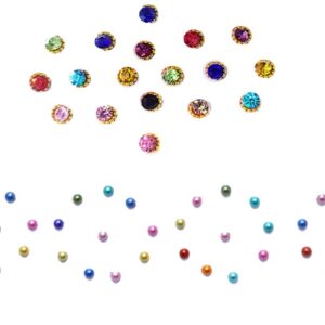 2 Bindi Packs Simple and Elegant Combo4